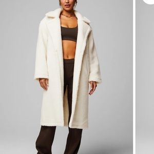 Fabletics teddy jacket!